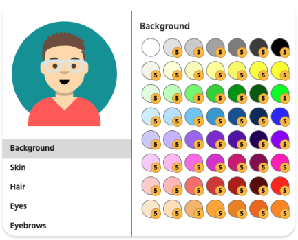 Avatar customization preview